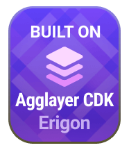 Built on the CDK Erigon stack badge
